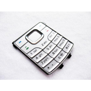Nokia 6500c klávesnica (strieborná)