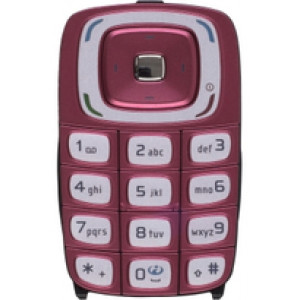 Nokia 6103 klávesnica (červená)