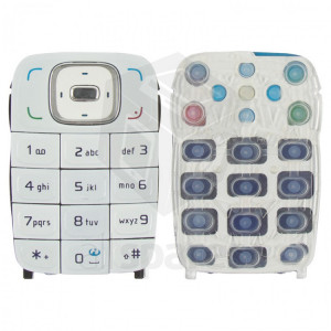 Nokia 6131 klávesnica (biela)