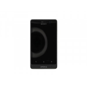 LCD Display + dotyková doska + predný kryt Sony Xperia GO ST27i Black