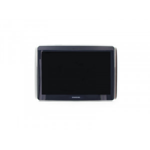 LCD display + Dotykový doska + Predný kryt Samsung N8000 / N8010 Note 10.1 Deep Gray