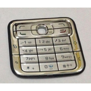 Nokia N73 klávesnica (strieborná)