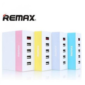 Remax Ming 5U 5x USB HUB Purple