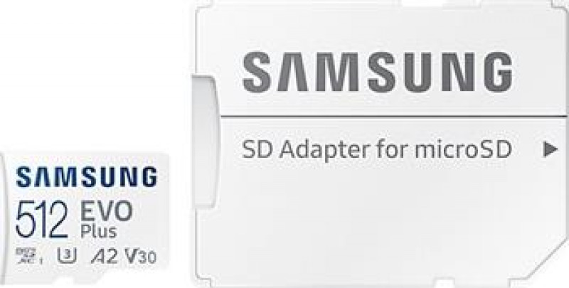 microSDXC 512GB EVO Plus Samsung Class 10 vč. Adapteru