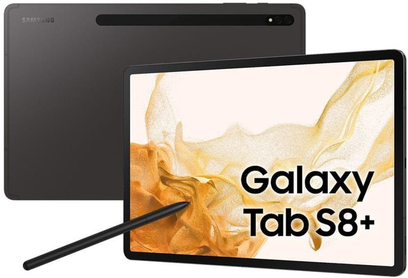 Samsung Galaxy Tab S8+ 5G 128GB Graphite SM-X806BZAAEUE