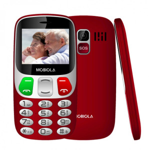 Mobiola MB800 Dual SIM Senior Red
