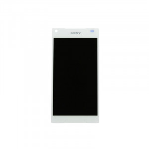 Sony Xperia Z5 Compact LCD + rámik + zadný kryt biely (originál)