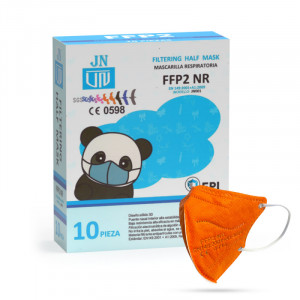 Jinhuan JN001 detský respirátor FFP2 NR oranžová 1ks/bal