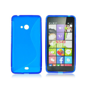 Back Case S-line Nokia Lumia 540 blue