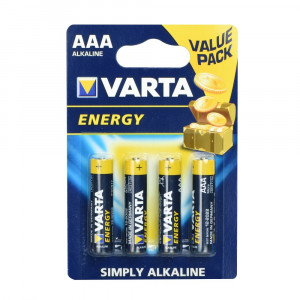 Alkaline Varta Battery R3 (AAA) 4 pcs High Energy