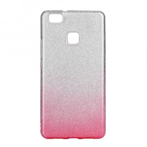 Forcell SHINING Case pre Huawei P9 LITE clear/pink